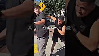 Nate Diaz DESTROYS Fan In Street Fight [upl. by Noemys]