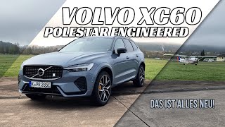 2023 Volvo XC60 Polestar Engineered Mehr PS und mehr Reichweite  Review Fahrbericht Test [upl. by Lili]