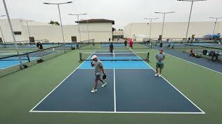 Saturday 0831  Rec Play  2 Court Ladder  Pickleball 5055 [upl. by Gyimah937]