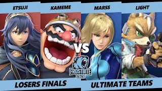 Frostbite 2020 SSBU Losers Finals  Etsuji amp Kameme Vs Marss amp Light Ultimate Teams  SSBU [upl. by Simonetta556]