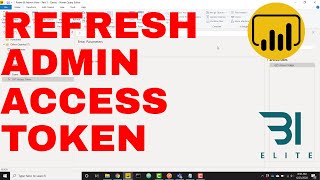 Building a Power BI Admin View Part 2 Obtaining a Refreshable Access Token [upl. by Ynhoj]