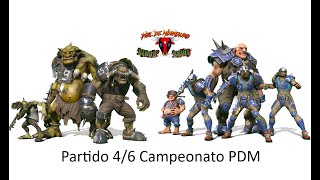 Campeonato PDM vs Caesarvd Black Orcs vs Humanos [upl. by Eli]