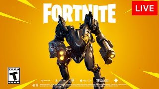 🔴 LIVE NEW FORTNITE UPDATE NEW MECHS  WEAPONS [upl. by Jermayne997]