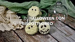 Dolci di Halloween con biscotti Oreo Ricetta facilissima [upl. by Uri681]