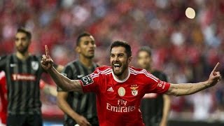 Benfica 10 Vitória de Guimarães 32ª Jorn Liga 20152016 Golo do Benfica com relato [upl. by Stinson798]