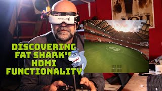 Discovering the FATSHARKHD0 FPVGoggles HDMI Functionality [upl. by Phineas]