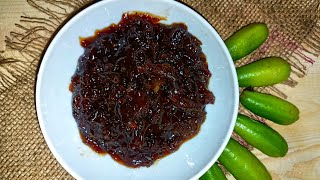 බිලිං චට්නි Bilin chutney recipe sour bilimbi chutney recipe in sinhala [upl. by Mountfort249]