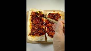 Chinesestyle burger  Rou Jia Mo chilli cooking chinesefood burger [upl. by Dey763]