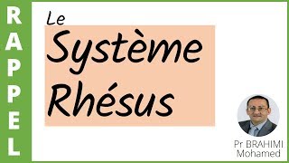 17 SYSTEME RHESUS [upl. by Etz918]