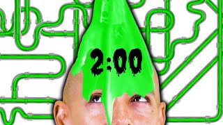 2 Minute Timer SLIME MAZE 🟢 [upl. by Ehtyde]