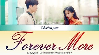 Seol Ha Yoon  Forever More COLOR CODED HANROMINDO Lyrics Subtitle By  Ren918 [upl. by Aihn737]