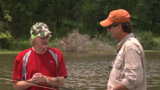 Earl Pitts and Gary Burbank fishing with Kentucky Afield [upl. by Dreddy]