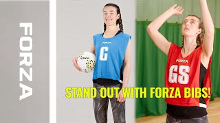 Unleash Your Game with FORZA Pro Netball Bibs  Lightweight Breathable and Vibrant [upl. by Oyr256]