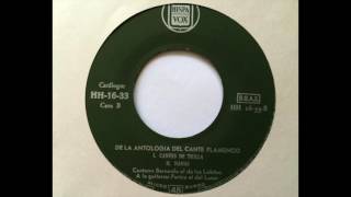 Bernardo el de los Lobitos Cantes de trilla y nanas Ep vinilo Hispavox 1958 [upl. by Judie]