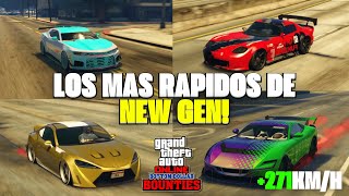 LOS VEHICULOS MAS RAPIDOS DE GTA 5 ONLINE EN NEW GEN ACTUALIZADO OCTUBRE 2024 [upl. by Ueihttam]