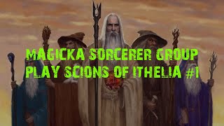 ESO  PVP MAGICKA SORCERER GROUP PLAY SCIONS OF ITHELIA 1 [upl. by Nilrak]