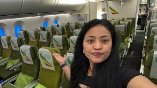 Traveled in an empty flight from israel via Ethiopia to India [upl. by Suu947]