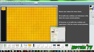 Photofiltre 7  Appliquer un effet de quadrillage • Tutoriel informatique [upl. by Eimmit]