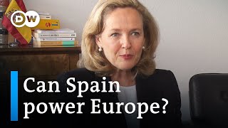 Why Spain wants to become Europes energy hub  Interview with Spanish economy minister Calvino [upl. by Nunciata]