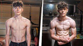 My Best Friends Insane 30 Day Body Transformation from Skinny to Muscular [upl. by Murry628]