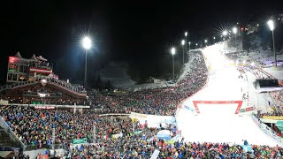 AUDI FIS Ski World Cup  Mens night slalom  Schladming AUT Jan 24 2024 1st run [upl. by Candyce398]