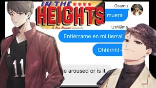 Haikyuu x In The Heights Pt 10  Carnaval Del Barrio  Haikyuu Text Skit  Lyric Prank [upl. by Ruder]