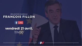 Déclaration solennelle de François Fillon [upl. by Airdnna]