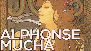 Alphonse Mucha A collection of 41 posters HD [upl. by Locin]