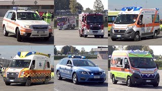 REAS 2017 Simulazione Incidente Stradale  Italian Emergency Exhibition [upl. by Paige]