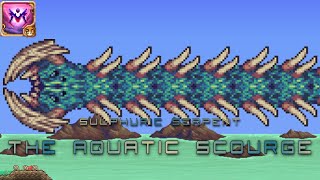 Sulphuric Serpent  Aquatic Scourge  4 Attemtps  Terraria Calamity Infernum 20 [upl. by Eyt]