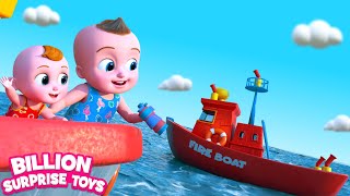 Adventures at Sea with Johnny Dolly and Baby Zay 🌊🚤 Exciting Family Fun 🐬😊 [upl. by Just]