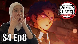 THE BEST EPISODE  Demon Slayer Kimetsu No Yaiba Season 4 Episode 8 Reaction [upl. by Aedrahs945]