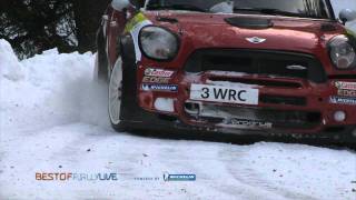 MINI testing before the Rallye MonteCarlo  BestofRallyLivecom [upl. by Hpsoj]