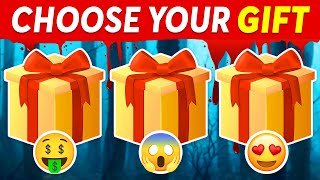 Choose Your GIFT 🎁💀 SCARY EDITION 😱 2 GOOD 1 BAD [upl. by Sivert]