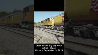 Big Boy 4014 Takes Dekalb Illinois by STORM [upl. by Andrey]