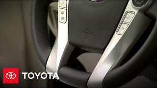 2010 Prius HowTo Safety amp Security  Toyota [upl. by Yziar]