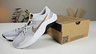 UnboxingReviewing The Nike Legend Essential 3 Next Nature On Feet 4K [upl. by Lrat147]