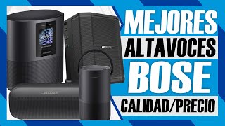 ✅ MEJORES Modelos de ALTAVOCES Bluetooth BOSE 💥 CALIDAD PRECIO 2024 ✅ POTENTES Parlantes BOSE 💥 [upl. by Elleina]