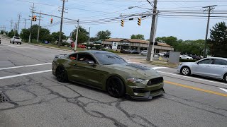 Cars Send It Leaving Cars amp Coffee At Roll House Mentor [upl. by Saundra934]