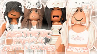 Berry Avenue PAJAMA OUTFIT CODES PT1 w popular Face codes Skin Tone  Bloxburg roblox brookhaven [upl. by Melonie667]