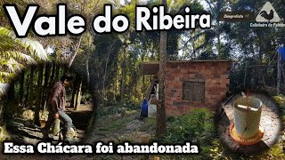 LINDA CHÁCARA ABANDONADA EM IGUAPE  Mostrando toda a chácara  O dono saiu urgenteVale do Ribeira [upl. by Eneladgam]