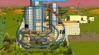 RCT3 Europapark Euro Mir Onride  Euro Mir Nachbau [upl. by Ailegnave]