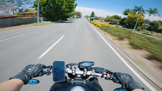 CP3 ASMR Pt2  YAMAHA MT09 AKRAPOVIC  QUICKSHIFTER 4K [upl. by Proulx416]