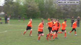 TJFA U11s Div 5  Middleton Rangers Vs Stranton FC 24042016 [upl. by Enomyar]