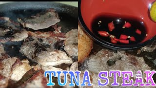 SIZZLING STEAK BLACK MEAT TUNA [upl. by Leahcimnaj]