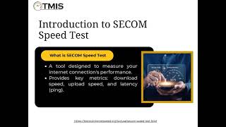 Understanding SECOM Speed Test [upl. by Fotzsyzrk]