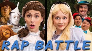 DOROTHY vs ALICE Princess Rap Battle Emily Kinney Ryan McCartan Whitney Avalon explicit [upl. by Hi]