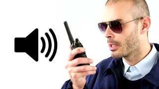 Walkie Talkie Talking  Sound Effect  ProSounds [upl. by Offen]