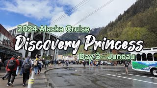 2024 Alaska Cruise with Discovery Princess  Day 3  Juneau  Mendenhall Glacier  4K VLOG [upl. by Ingelbert229]