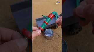 Mini Chaff Cutter Machine Project Mini Handpump Water Motor And Cow Video Project shorts [upl. by Fenelia352]